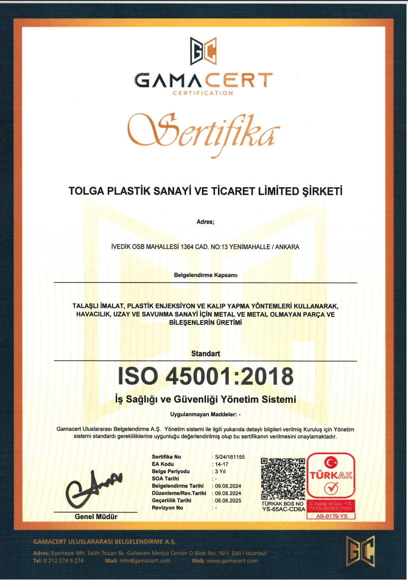 İş sağlığı ve güvenliği sertifikası